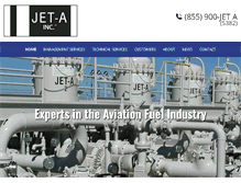 Tablet Screenshot of jet-asolutions.com